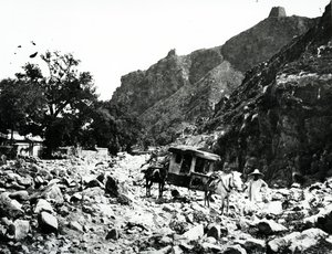 View in the Nankow Pass, Peking